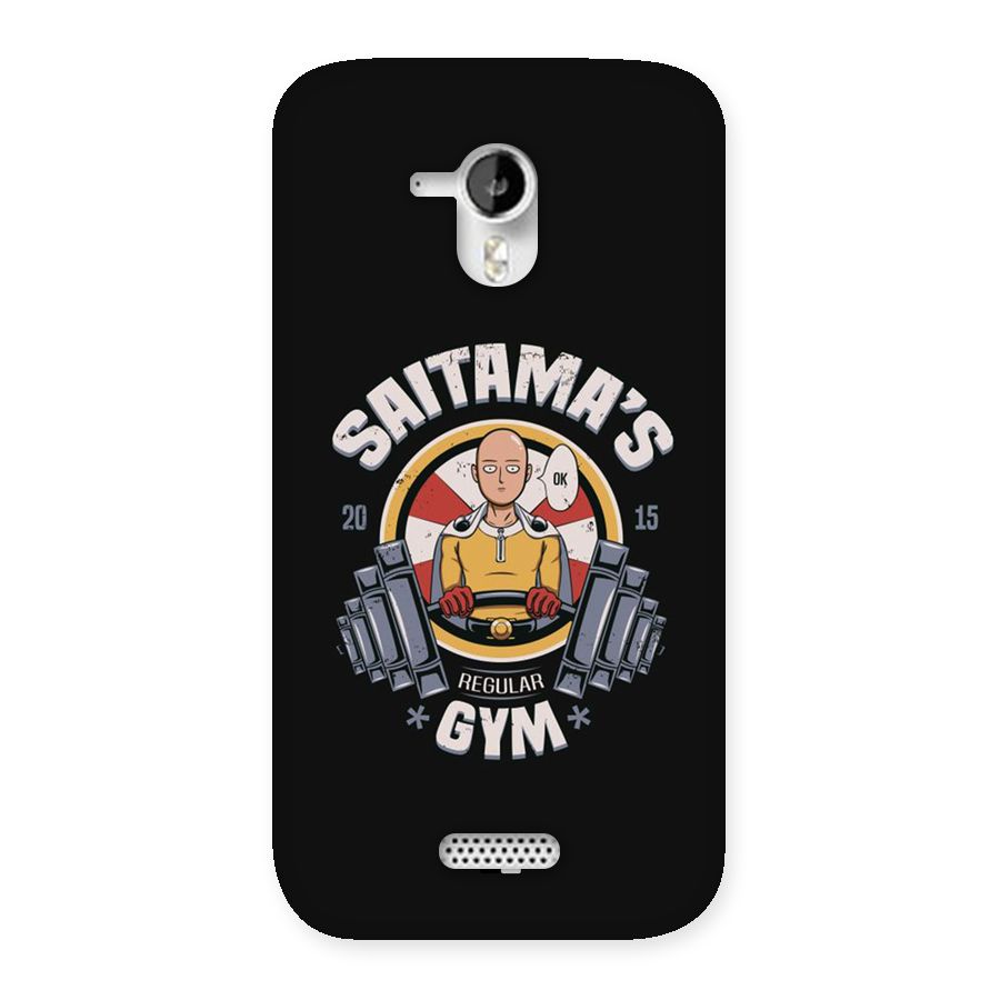 Saitama Gym Back Case for Canvas HD A116