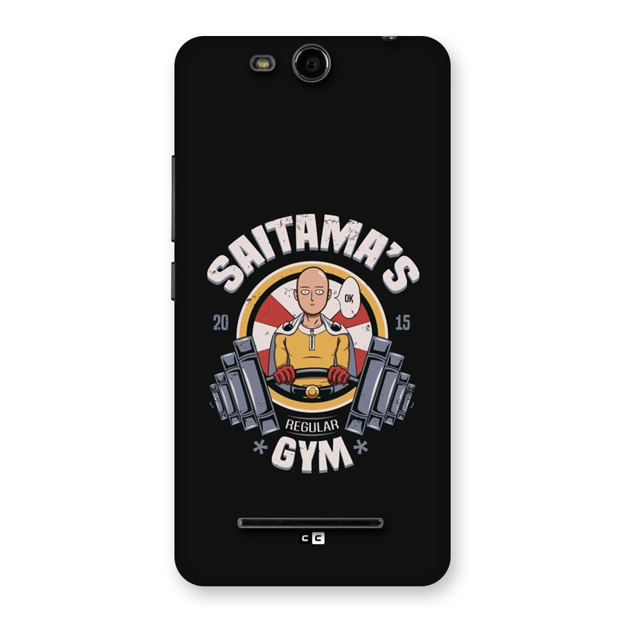 Saitama Gym Back Case for Canvas Juice 3 Q392