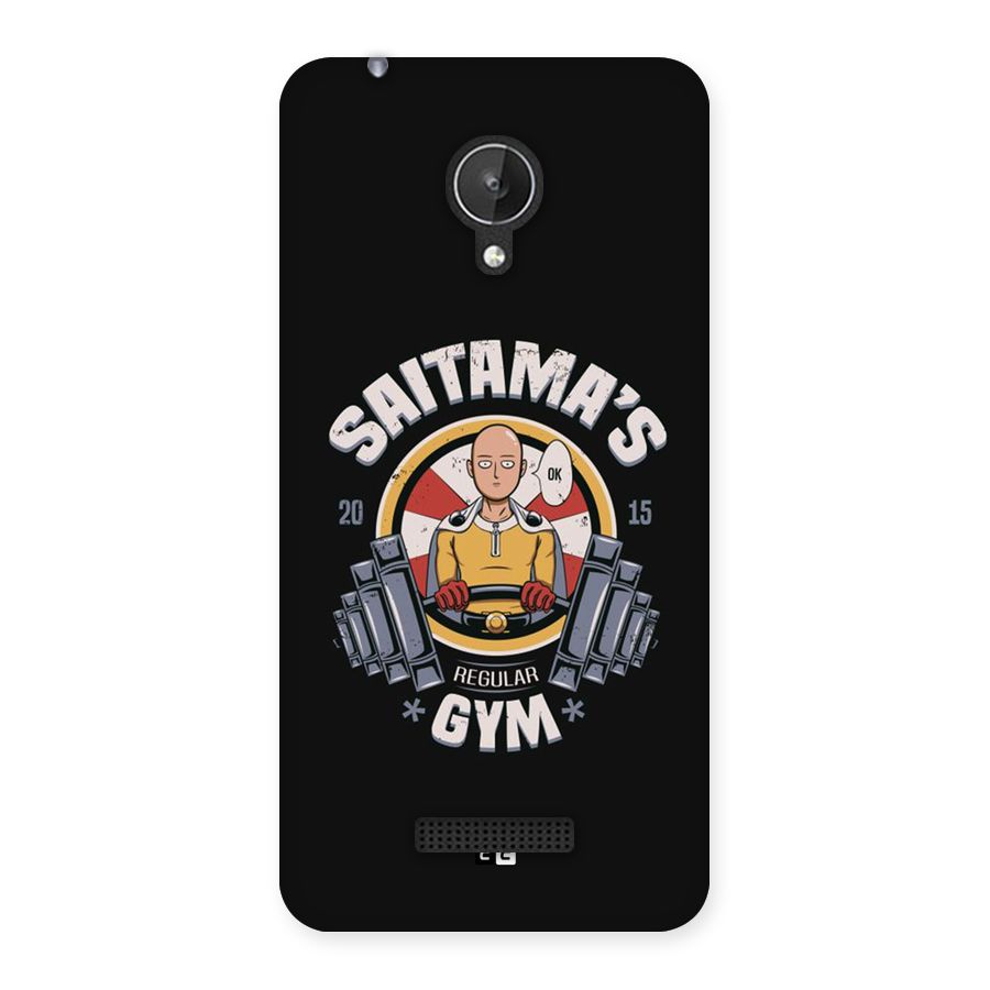 Saitama Gym Back Case for Canvas Spark Q380