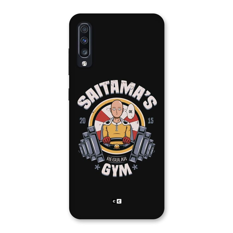 Saitama Gym Back Case for Galaxy A70s