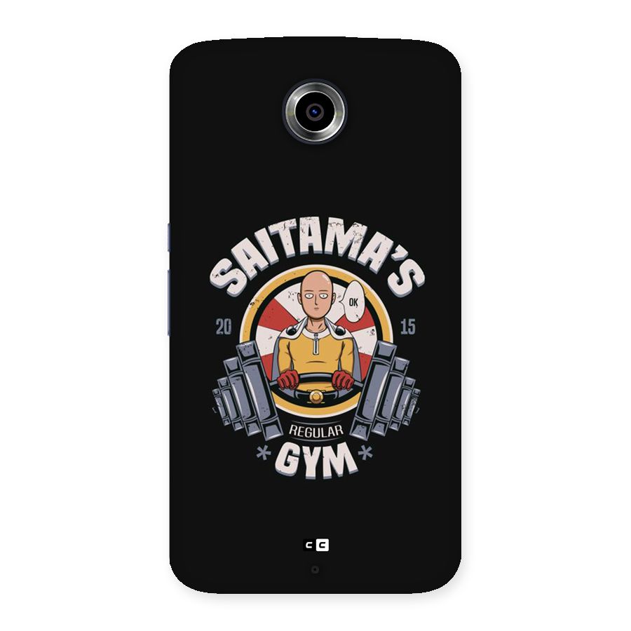 Saitama Gym Back Case for Google Nexus 6