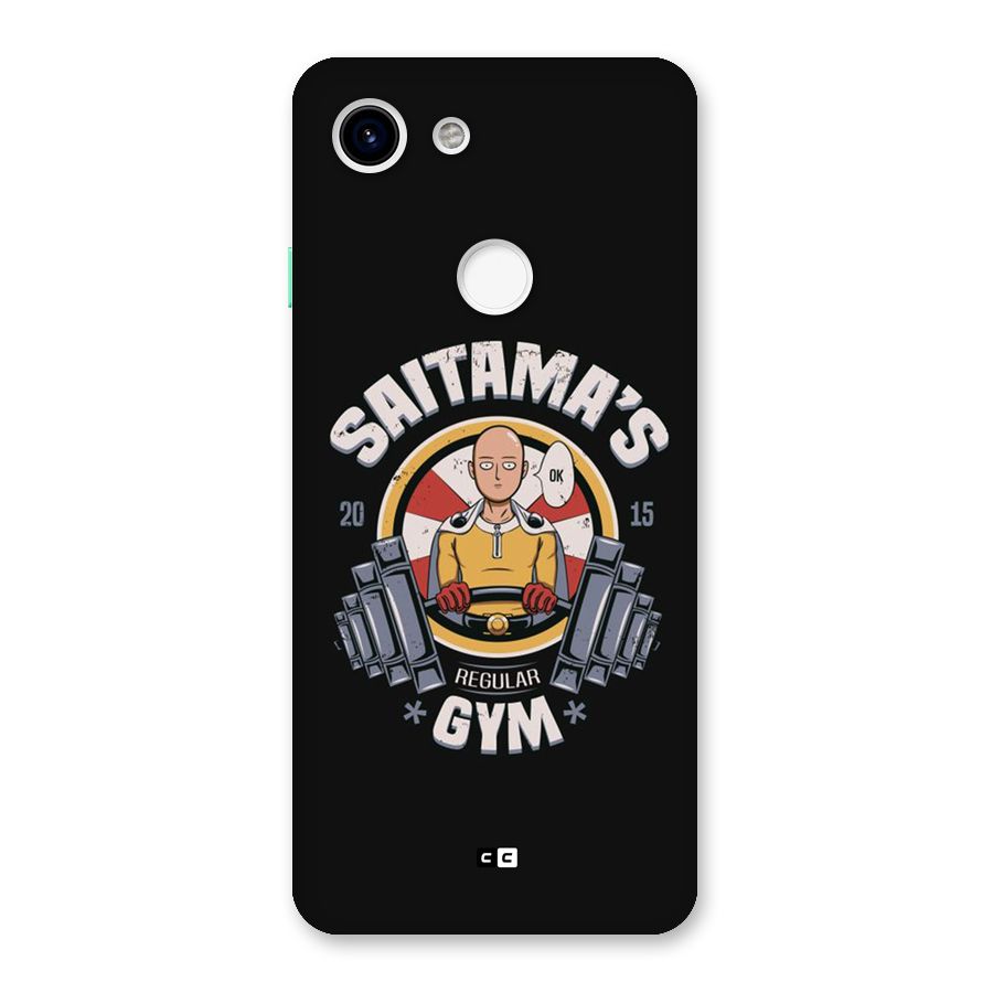 Saitama Gym Back Case for Google Pixel 3