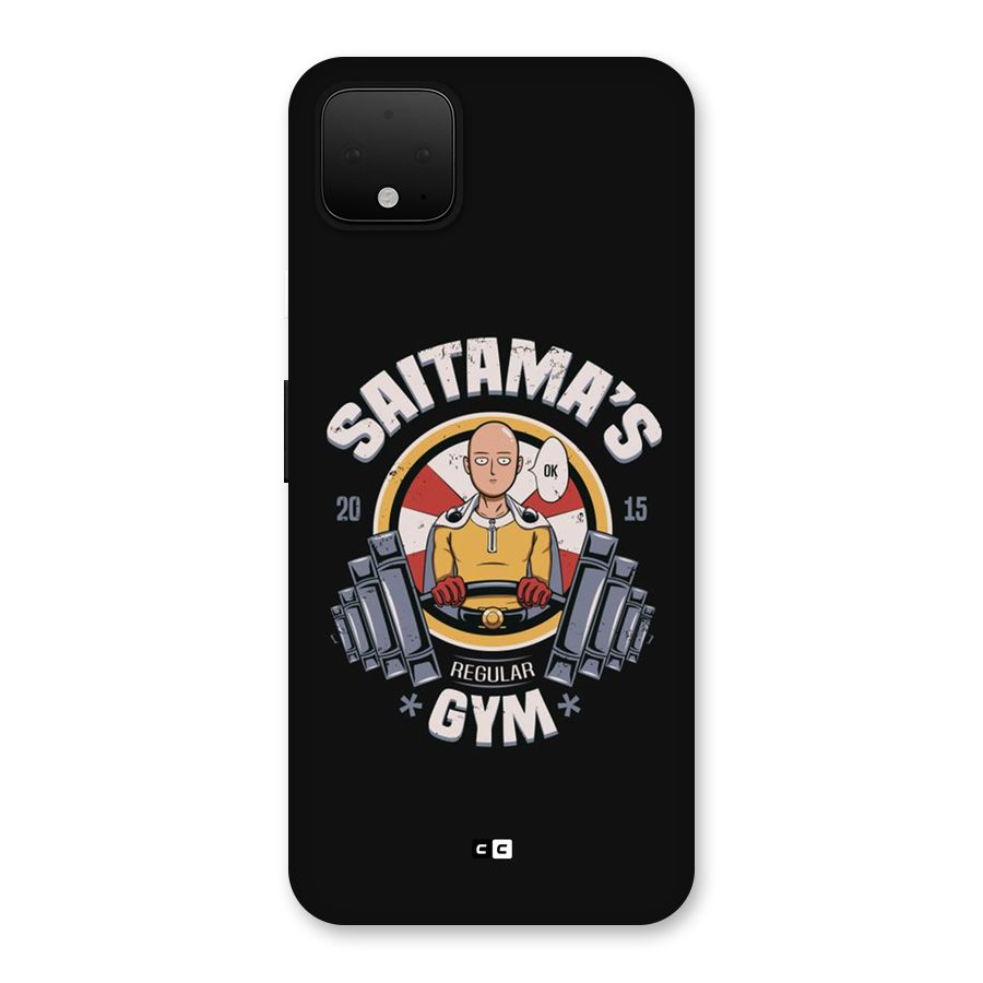 Saitama Gym Back Case for Google Pixel 4 XL