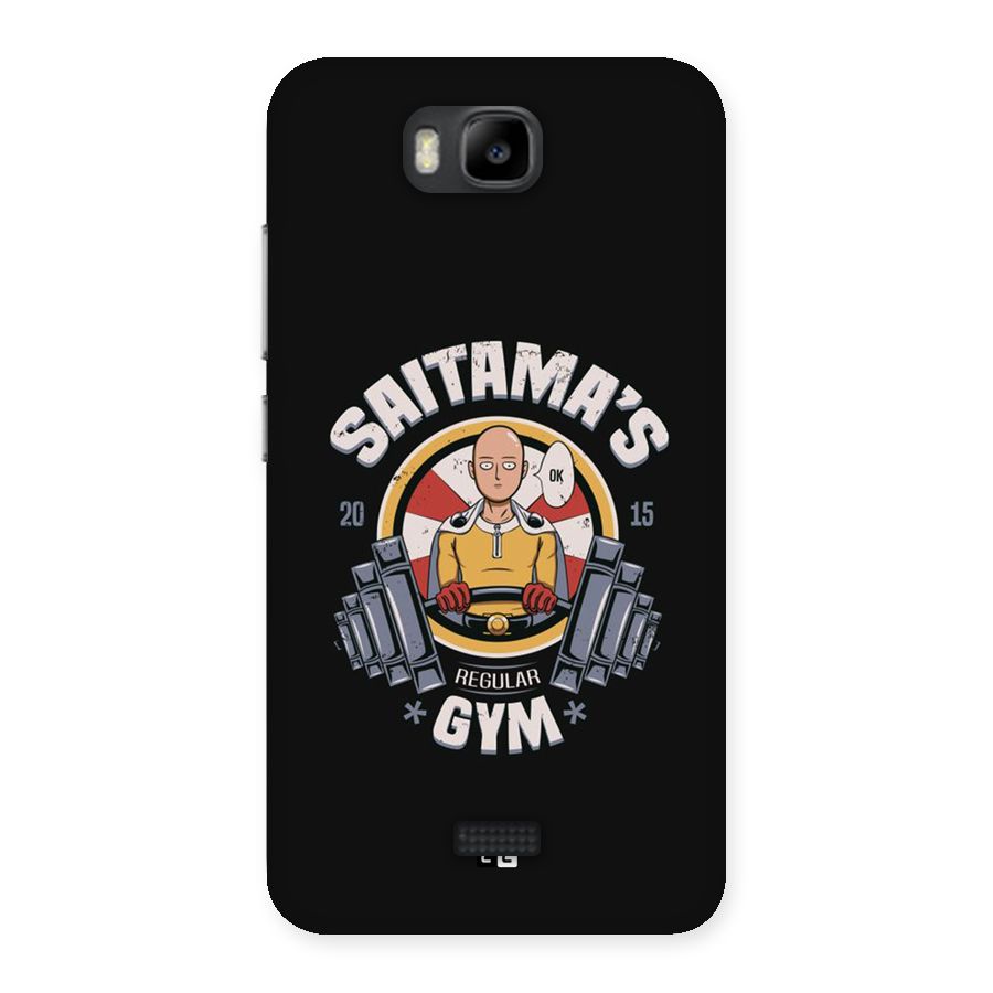 Saitama Gym Back Case for Honor Bee