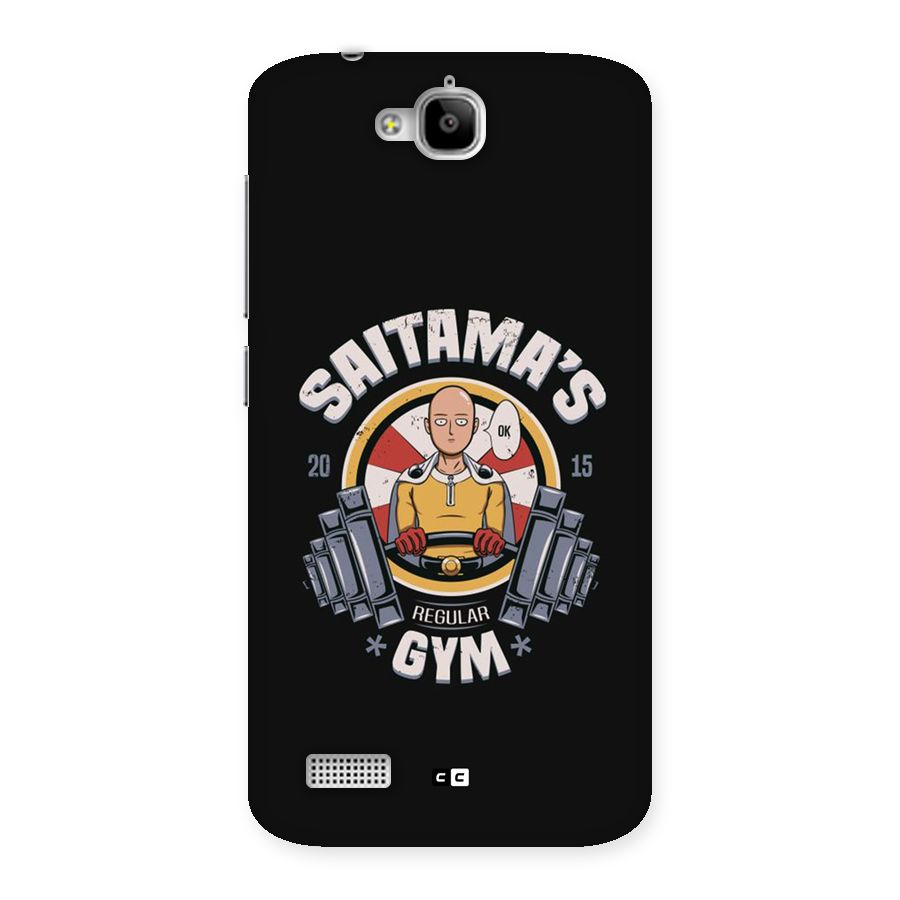 Saitama Gym Back Case for Honor Holly