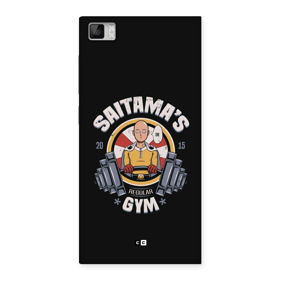 Saitama Gym Back Case for Mi3