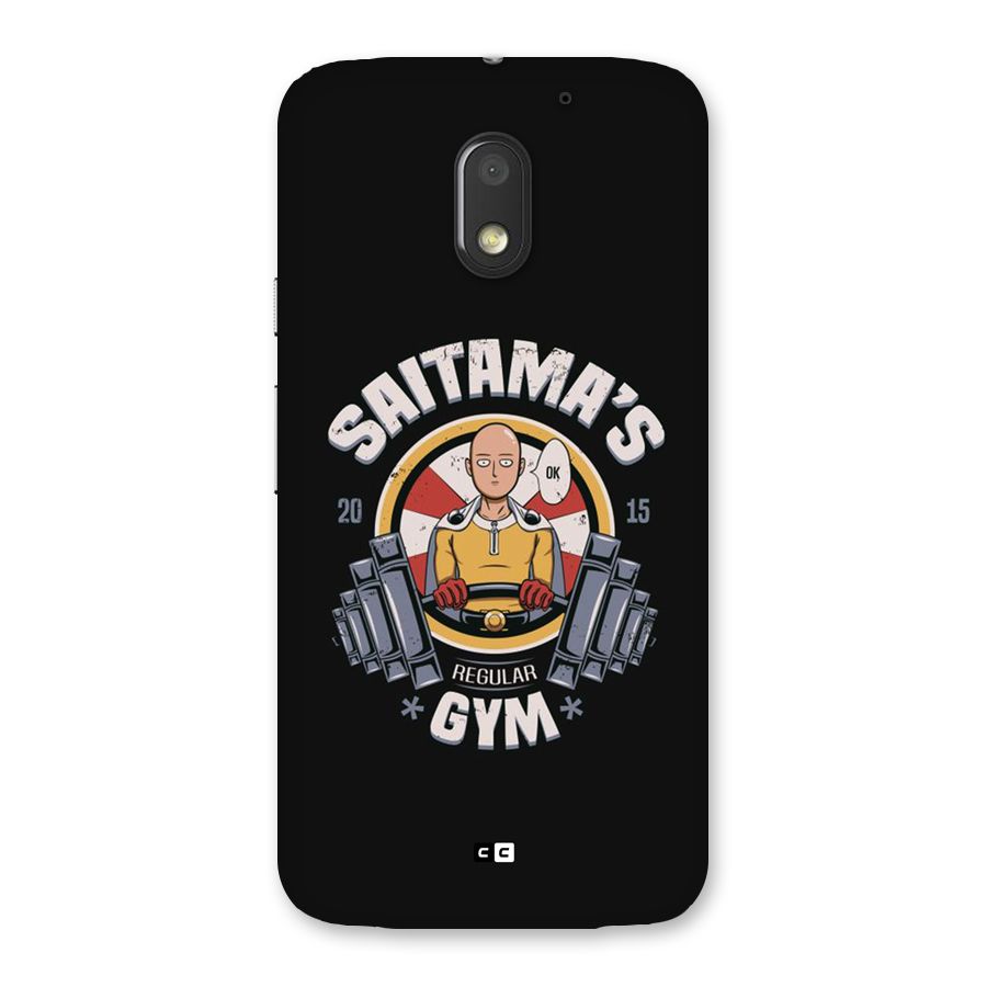 Saitama Gym Back Case for Moto E3 Power
