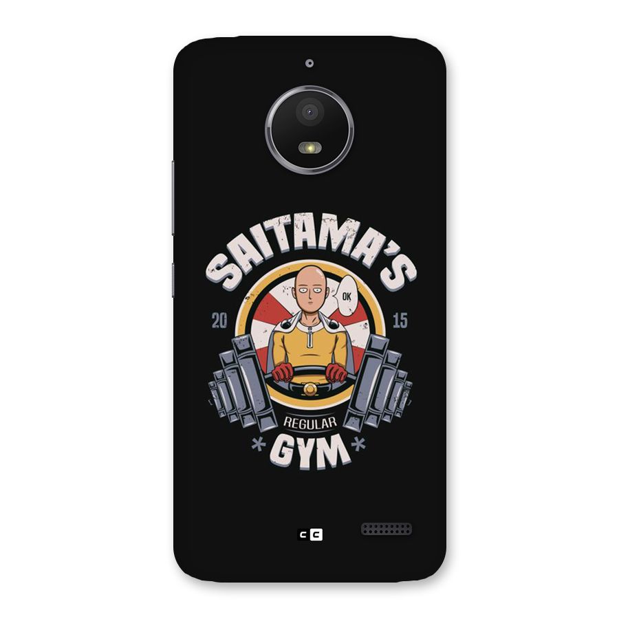 Saitama Gym Back Case for Moto E4