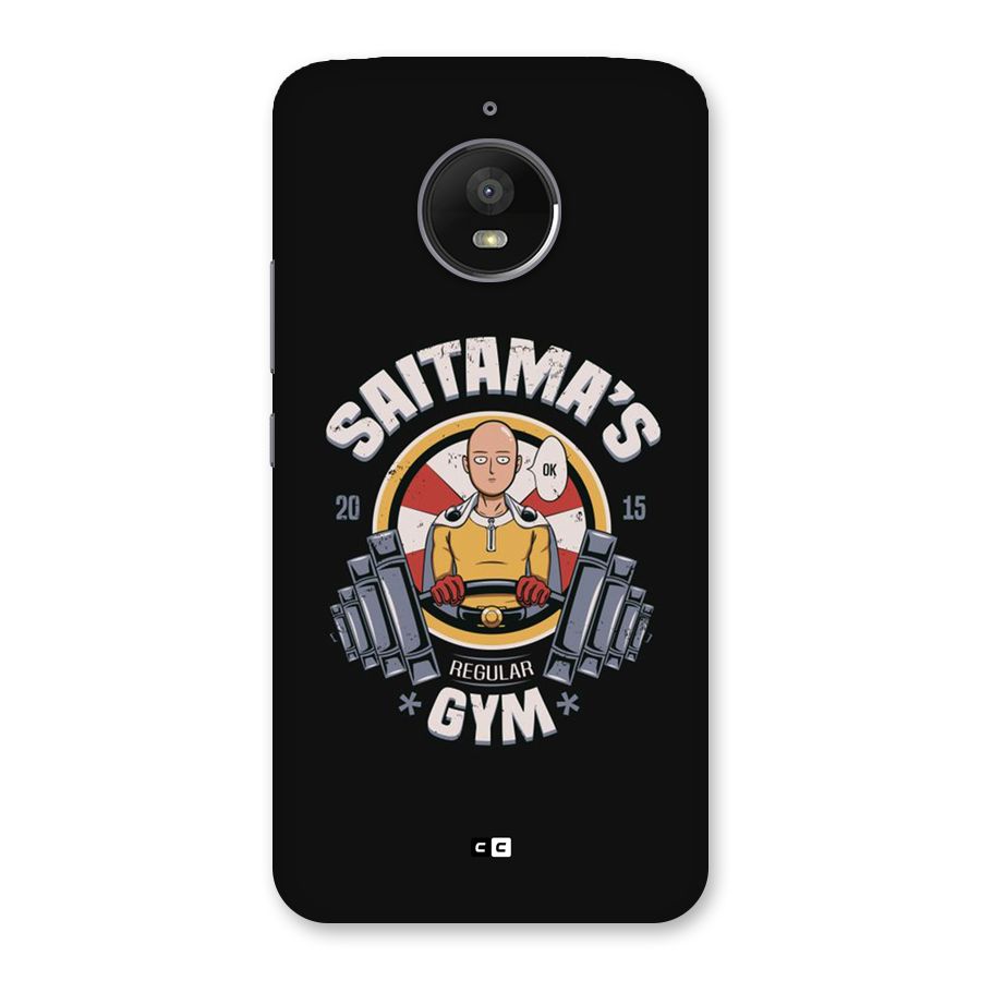 Saitama Gym Back Case for Moto E4 Plus