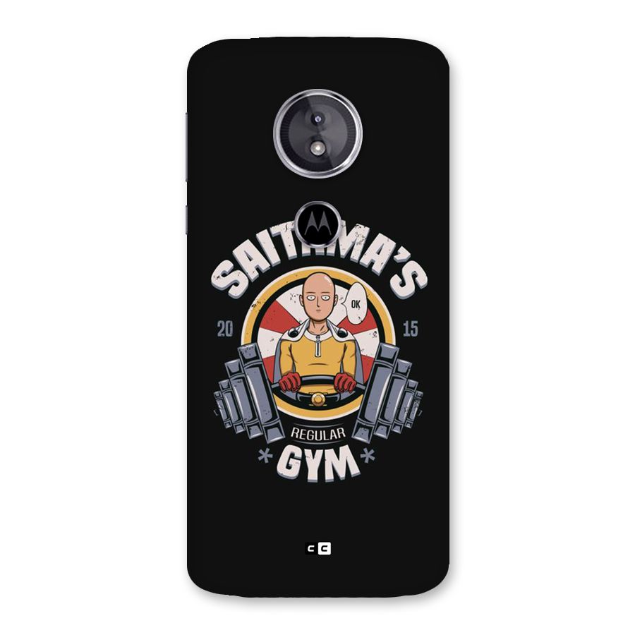 Saitama Gym Back Case for Moto E5
