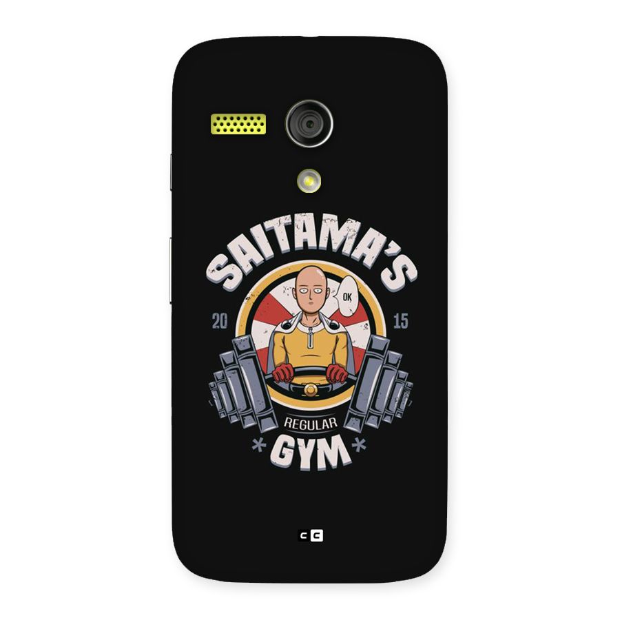 Saitama Gym Back Case for Moto G