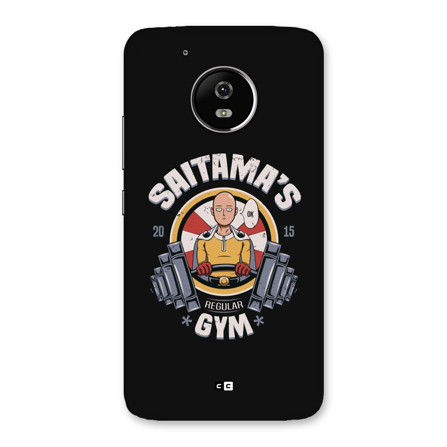 Saitama Gym Back Case for Moto G5