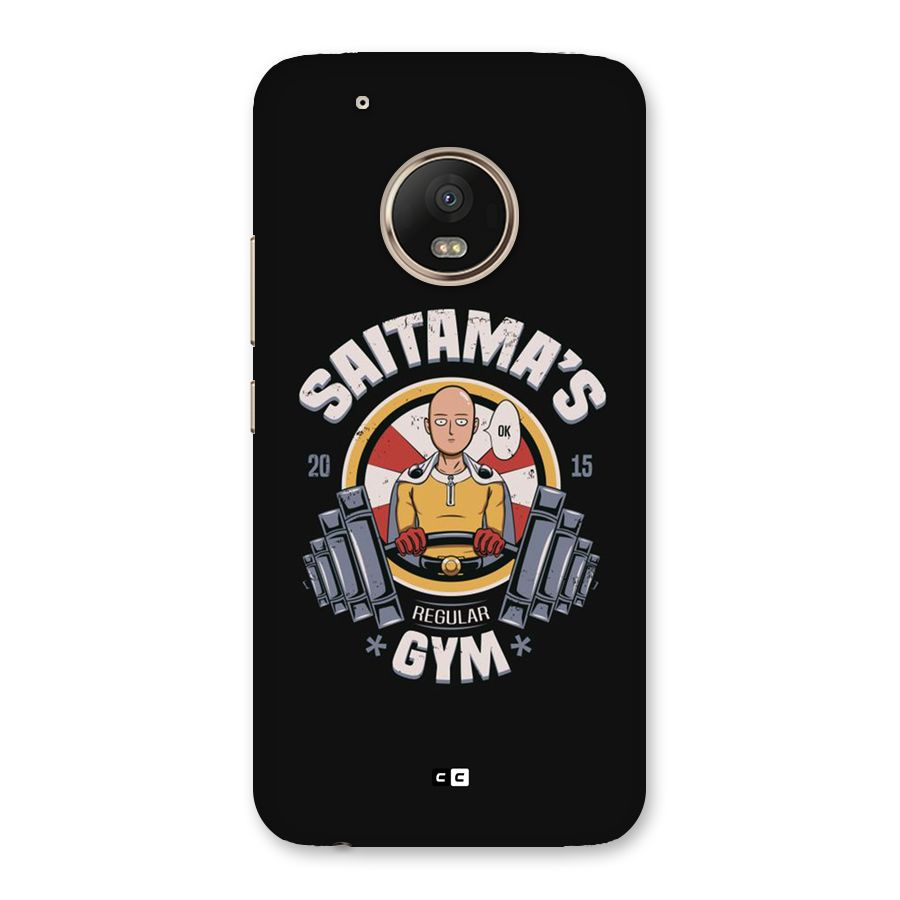 Saitama Gym Back Case for Moto G5 Plus