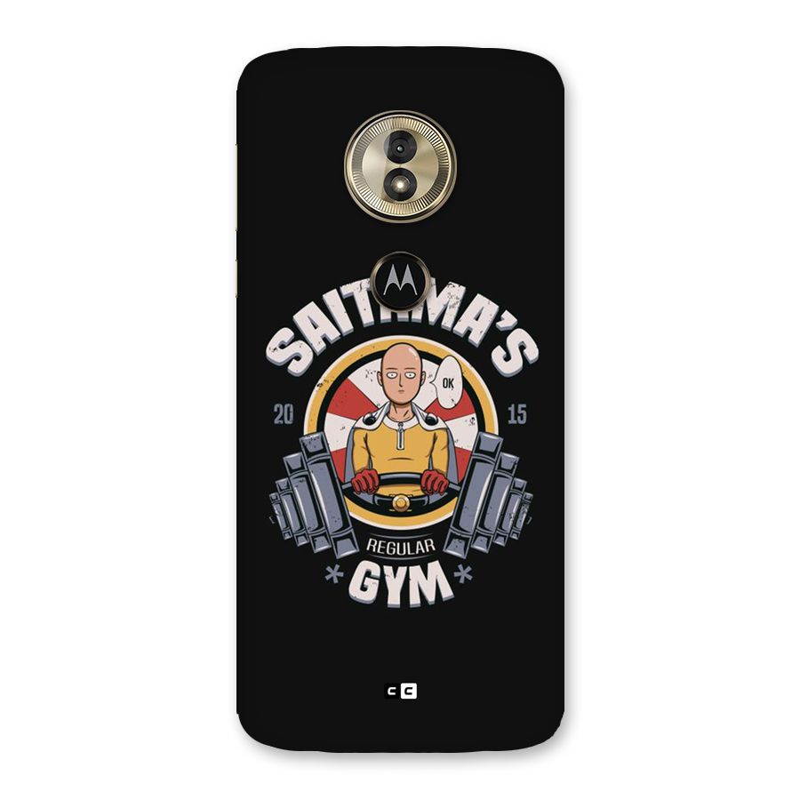 Saitama Gym Back Case for Moto G6 Play