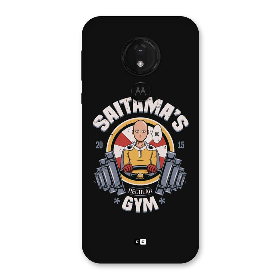 Saitama Gym Back Case for Moto G7 Power
