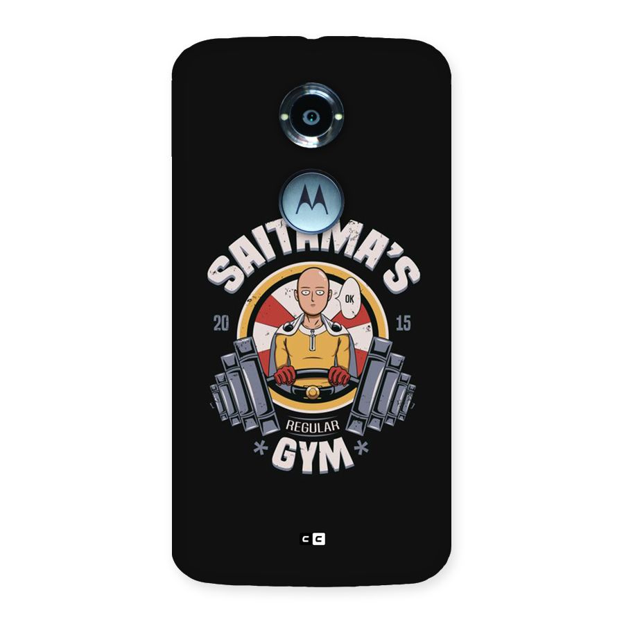 Saitama Gym Back Case for Moto X2