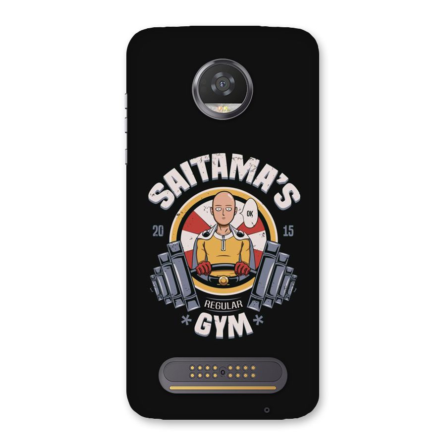 Saitama Gym Back Case for Moto Z2 Play
