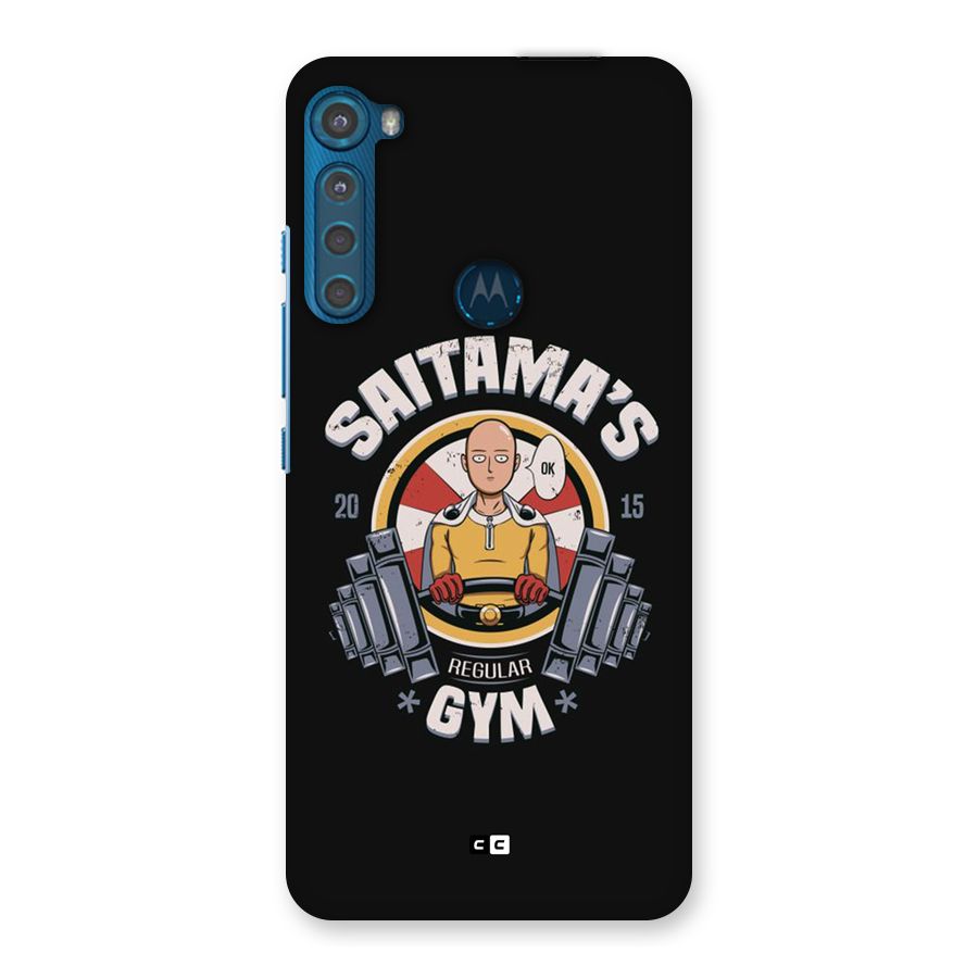 Saitama Gym Back Case for Motorola One Fusion Plus