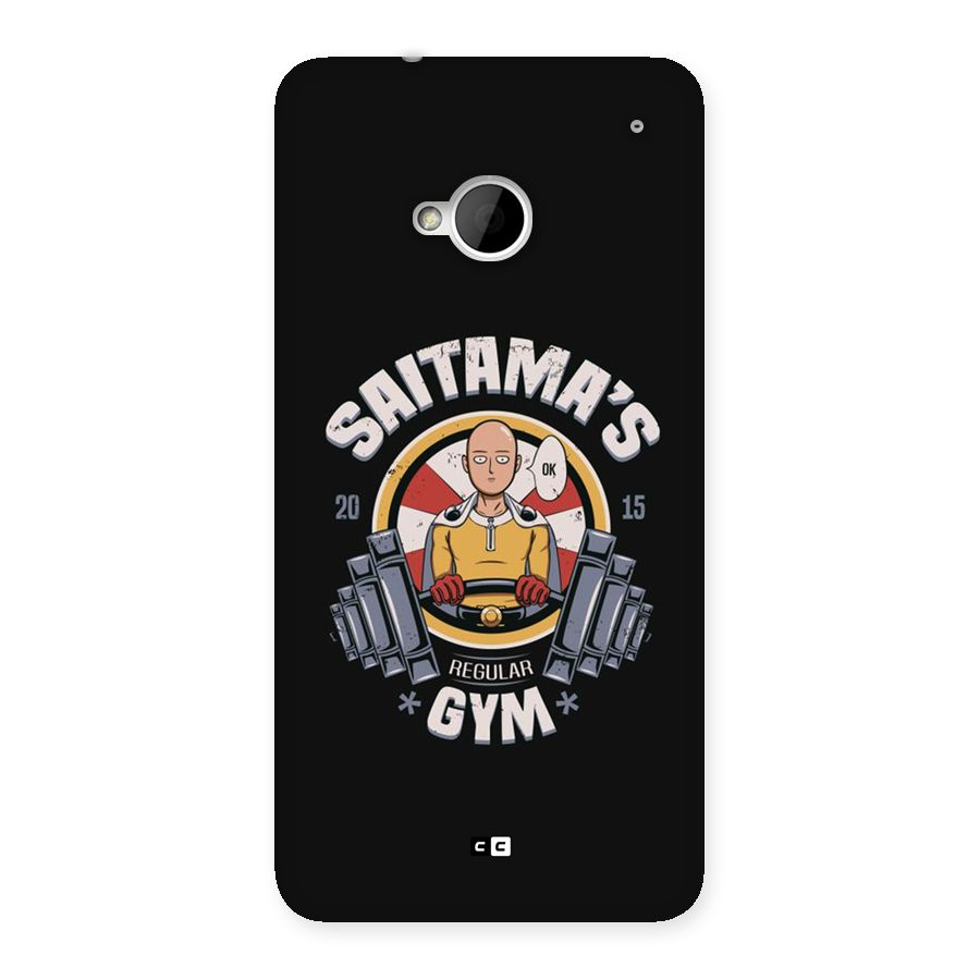 Saitama Gym Back Case for One M7 (Single Sim)