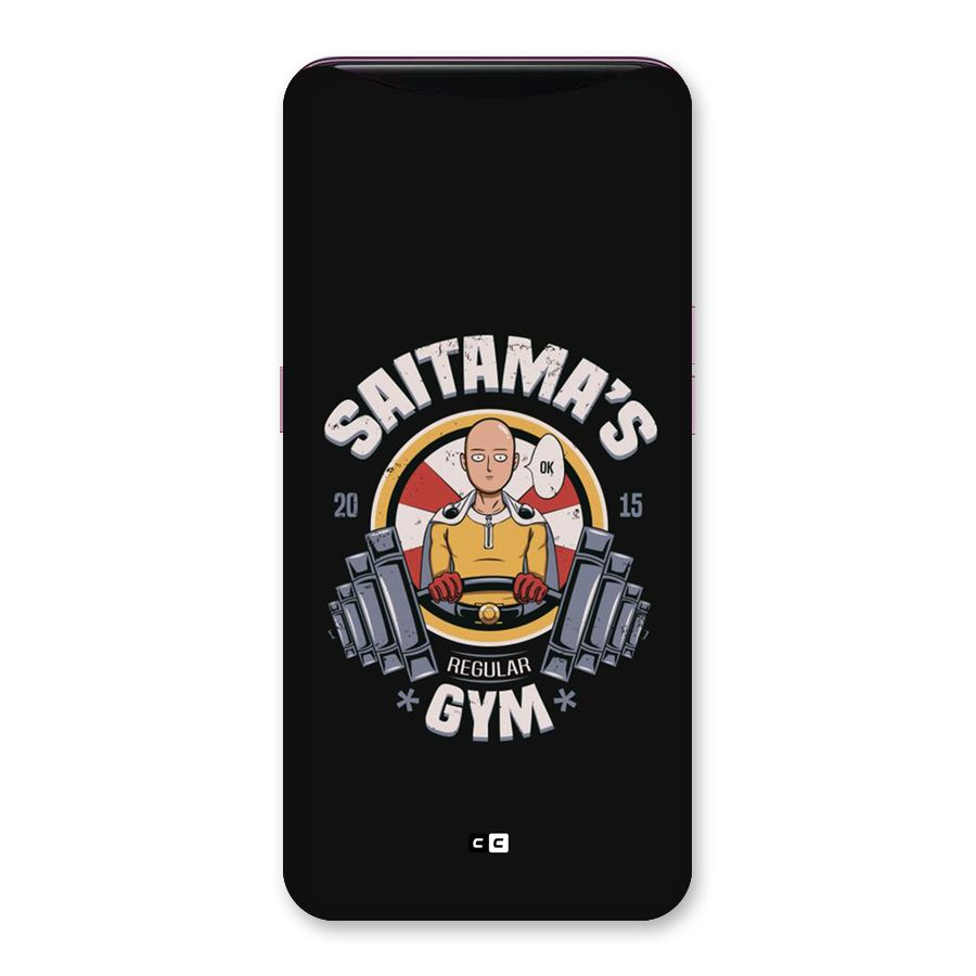 Saitama Gym Back Case for Oppo Find X