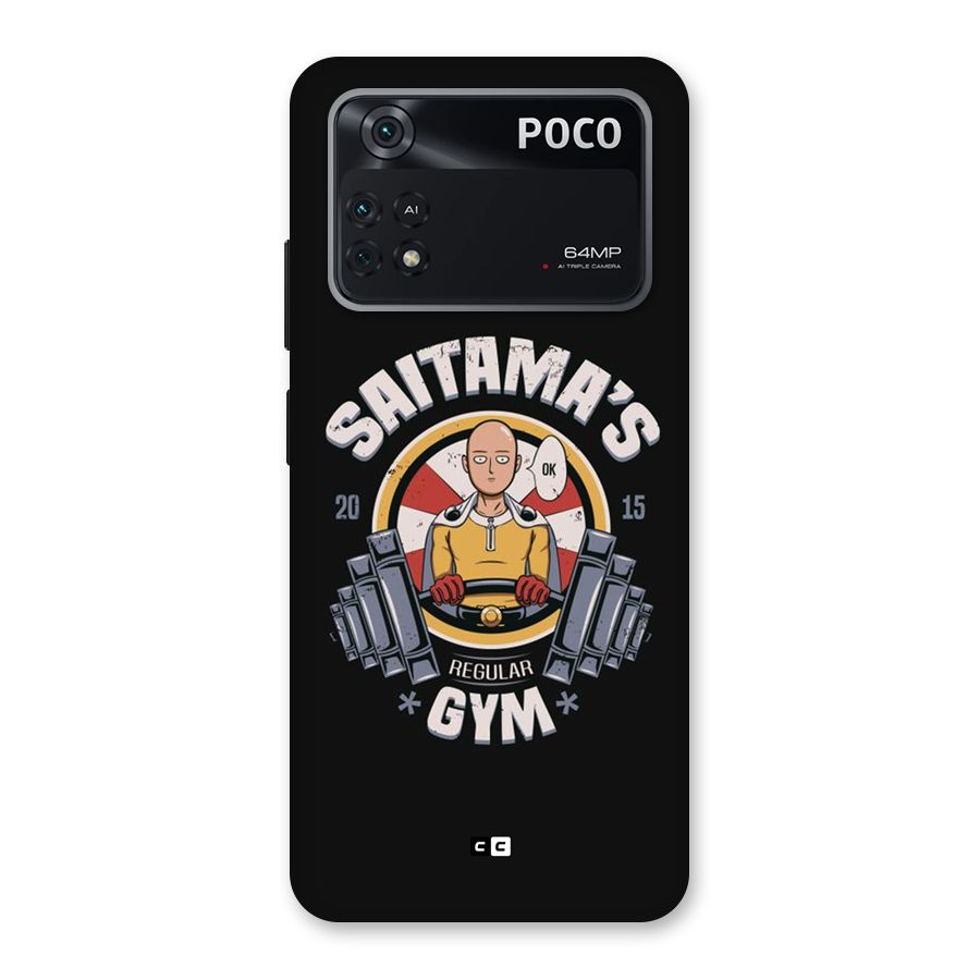 Saitama Gym Back Case for Poco M4 Pro 4G