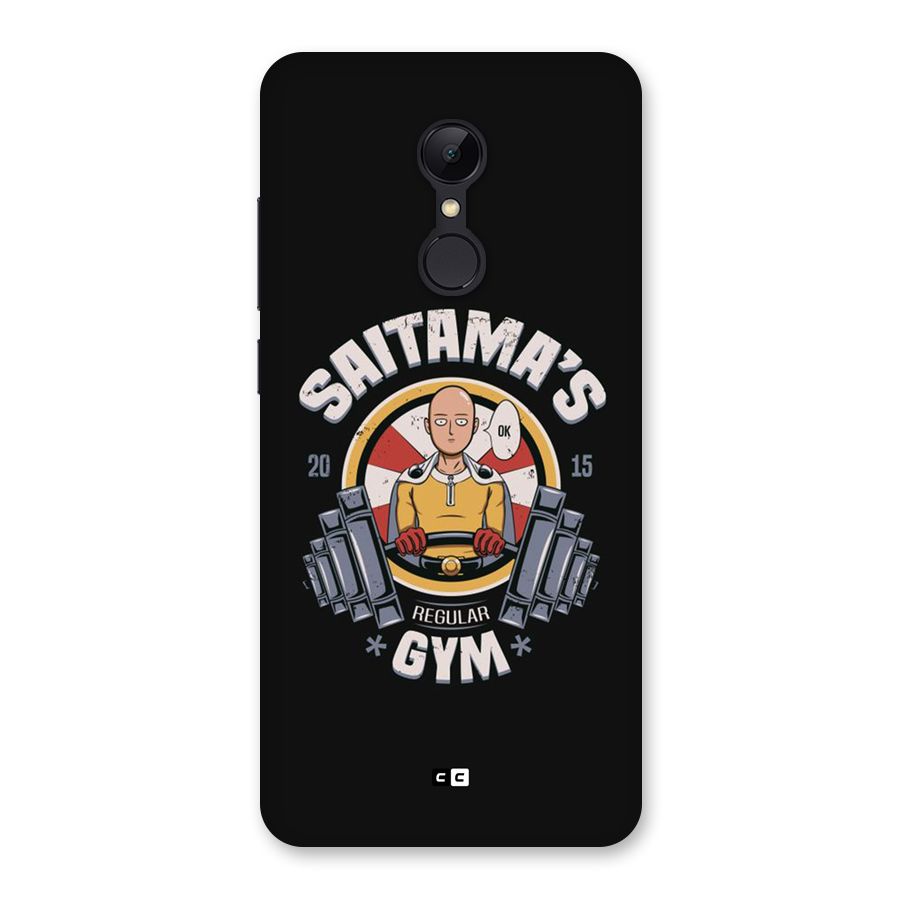 Saitama Gym Back Case for Redmi 5