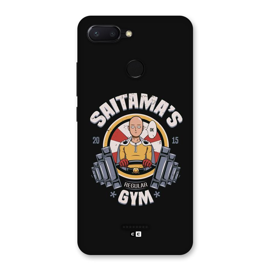 Saitama Gym Back Case for Redmi 6