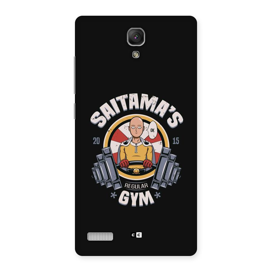 Saitama Gym Back Case for Redmi Note
