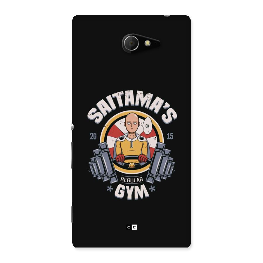 Saitama Gym Back Case for Xperia M2