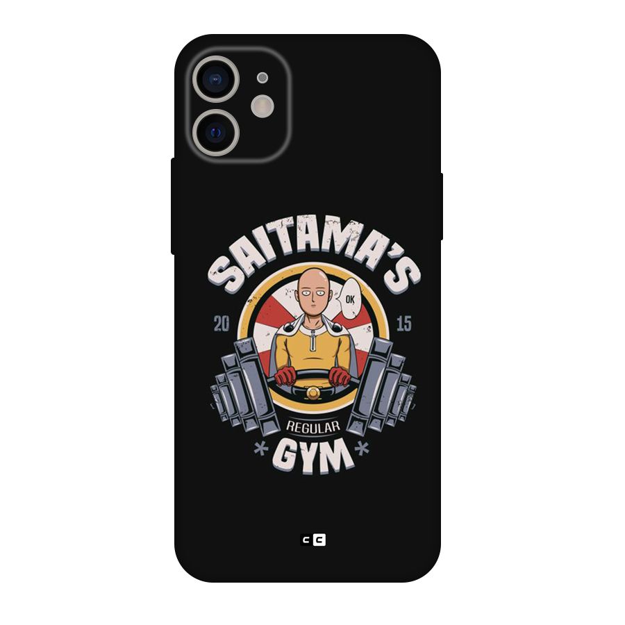 Saitama Gym Back Case for iPhone 11