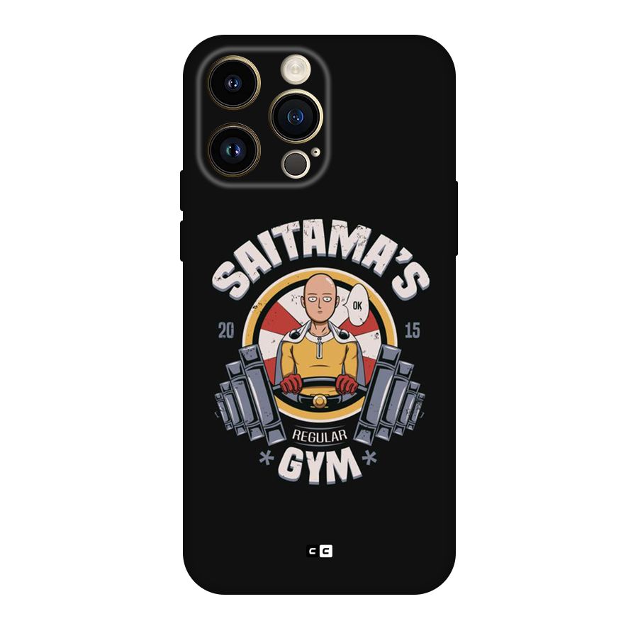 Saitama Gym Back Case for iPhone 14 Pro Max