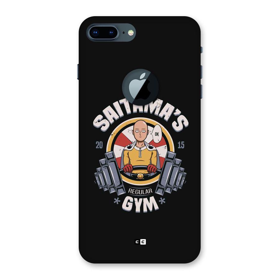 Saitama Gym Back Case for iPhone 7 Plus Logo Cut