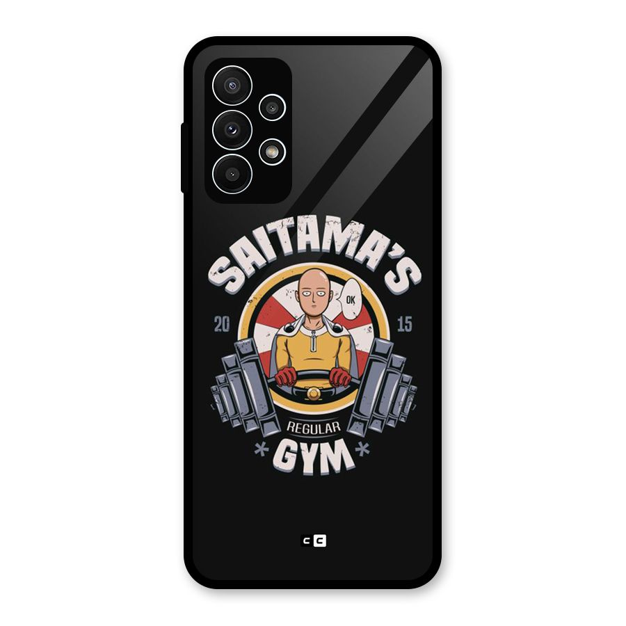 Saitama Gym Glass Back Case for Galaxy A23