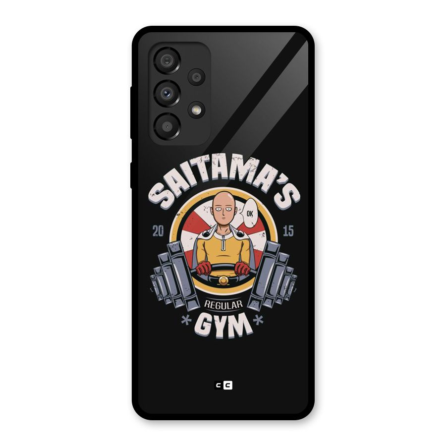 Saitama Gym Glass Back Case for Galaxy A33 5G