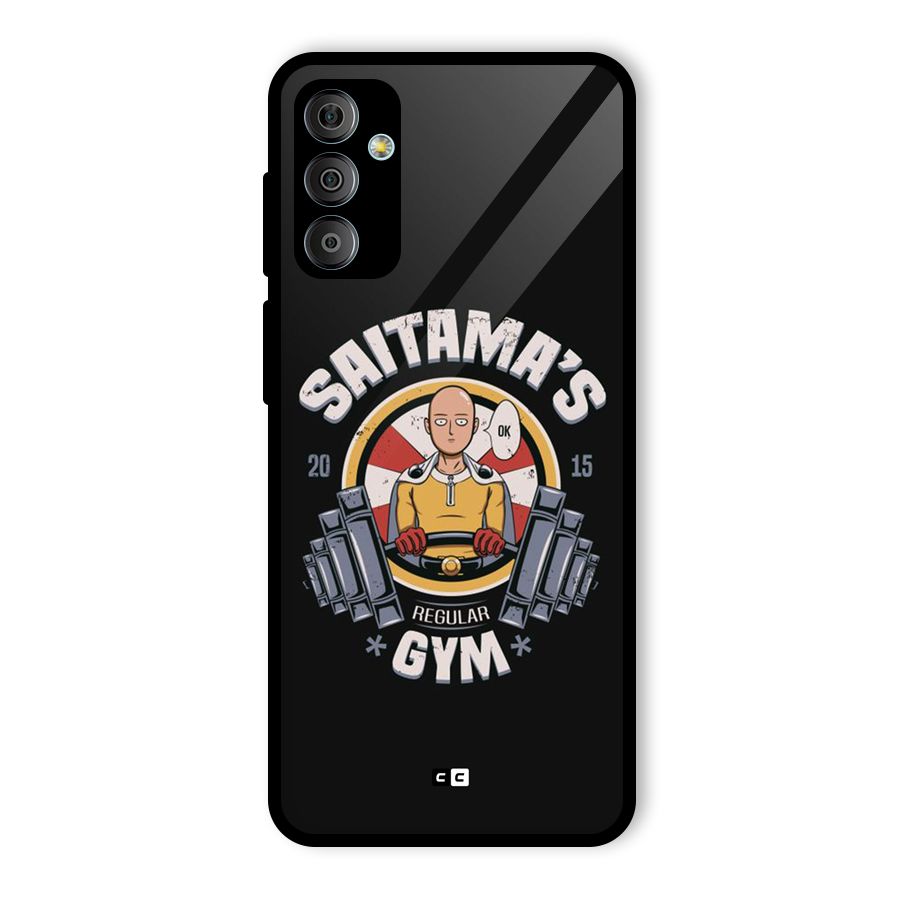 Saitama Gym Glass Back Case for Galaxy F23