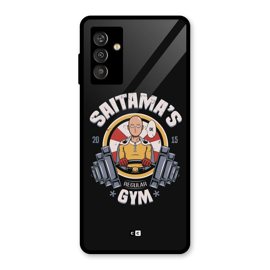 Saitama Gym Glass Back Case for Galaxy M13
