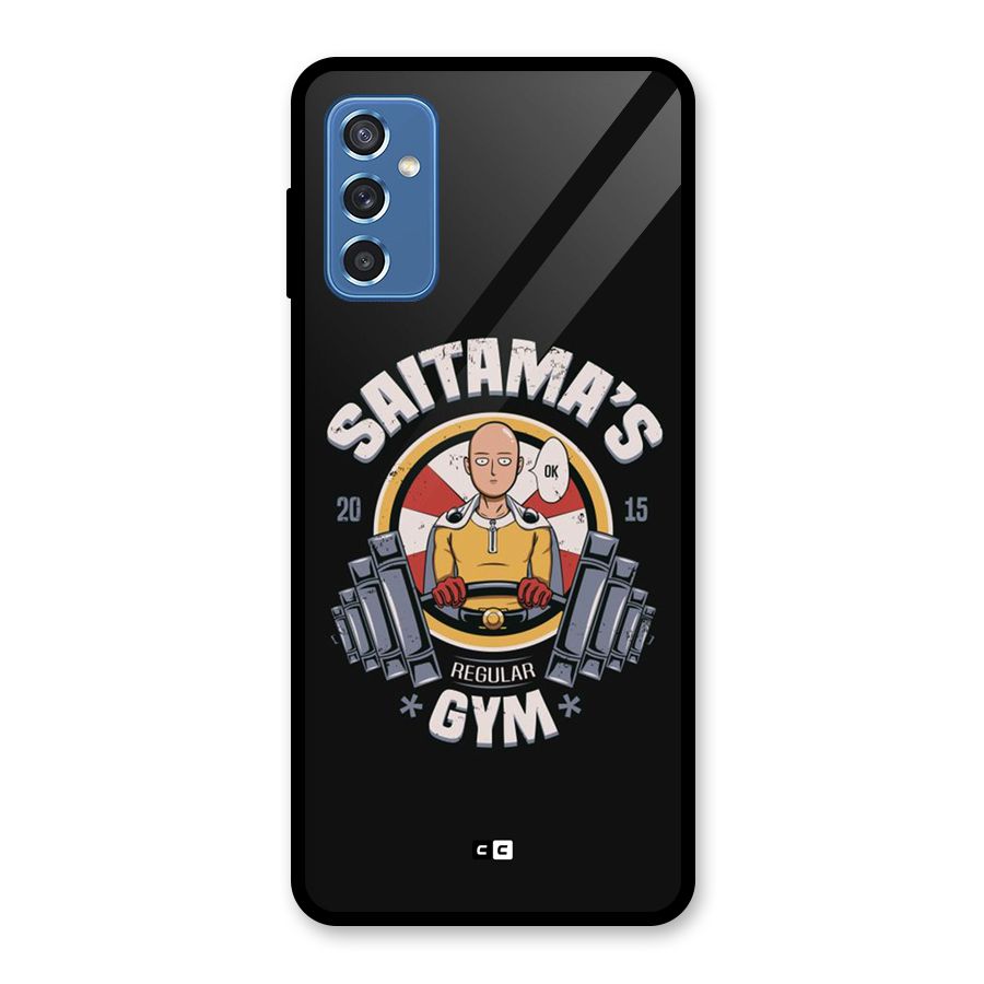 Saitama Gym Glass Back Case for Galaxy M52 5G