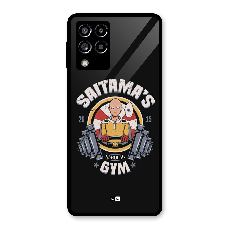 Saitama Gym Glass Back Case for Galaxy M53 5G
