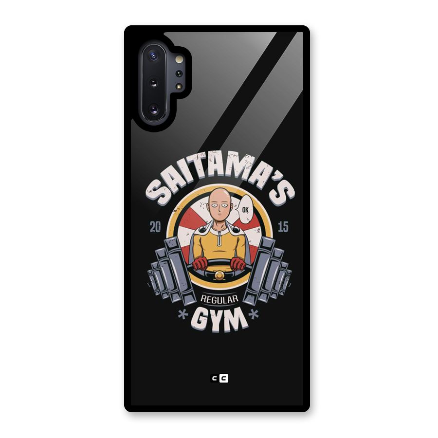 Saitama Gym Glass Back Case for Galaxy Note 10 Plus