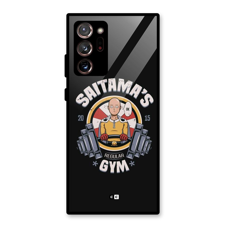 Saitama Gym Glass Back Case for Galaxy Note 20 Ultra 5G