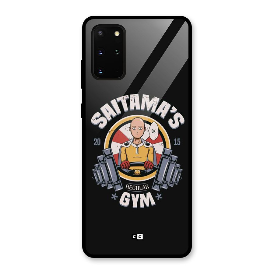 Saitama Gym Glass Back Case for Galaxy S20 Plus