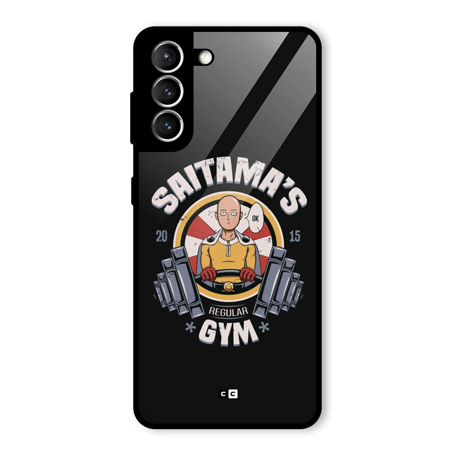 Saitama Gym Glass Back Case for Galaxy S21 5G