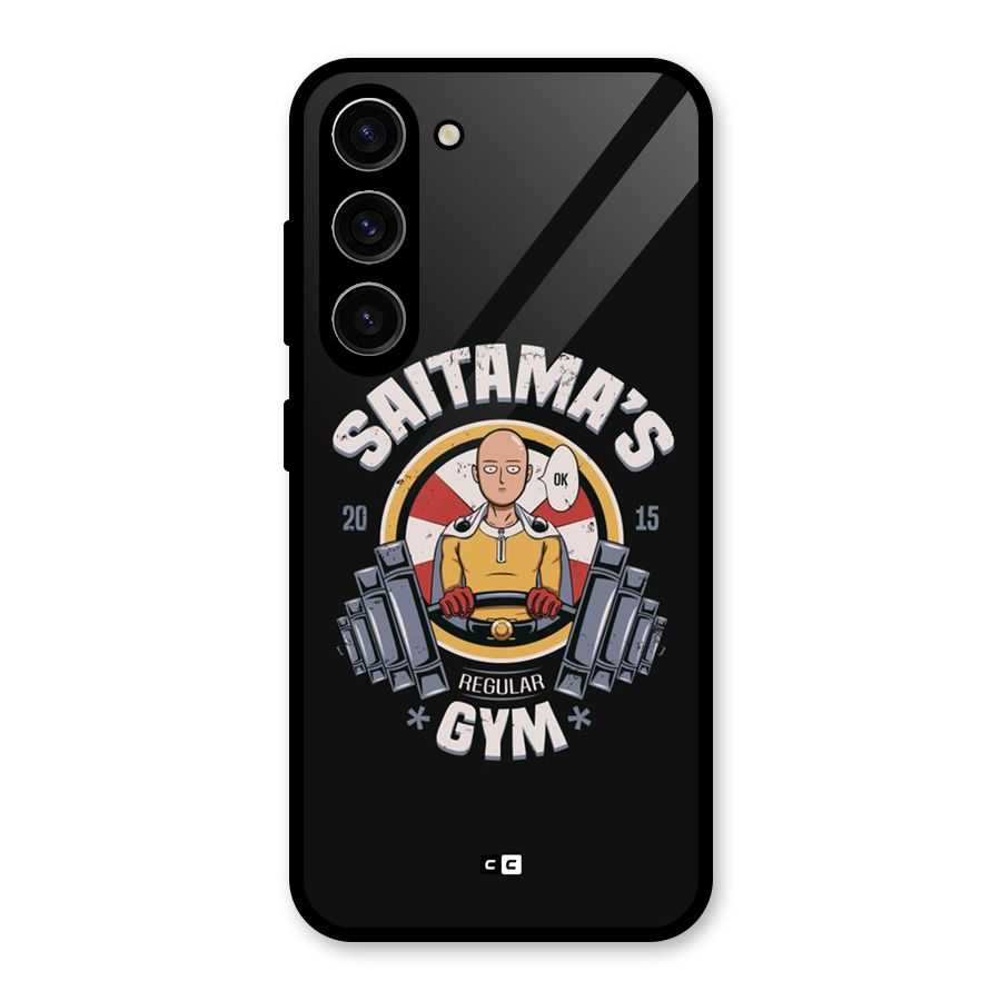 Saitama Gym Glass Back Case for Galaxy S23