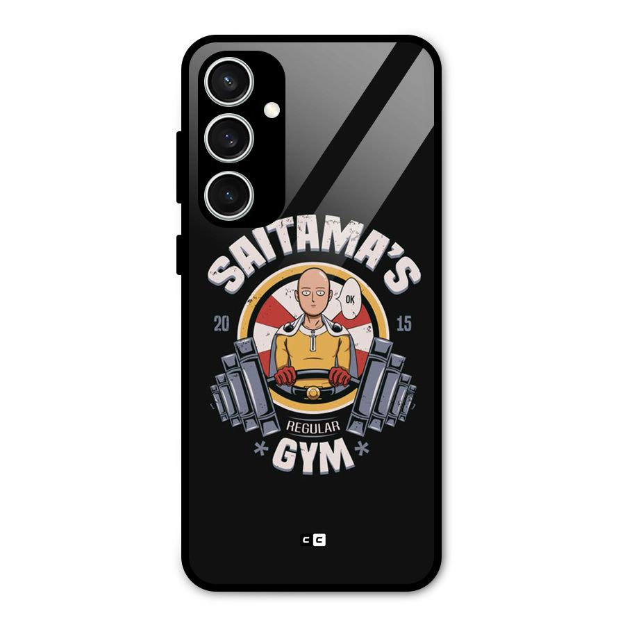 Saitama Gym Glass Back Case for Galaxy S23 FE