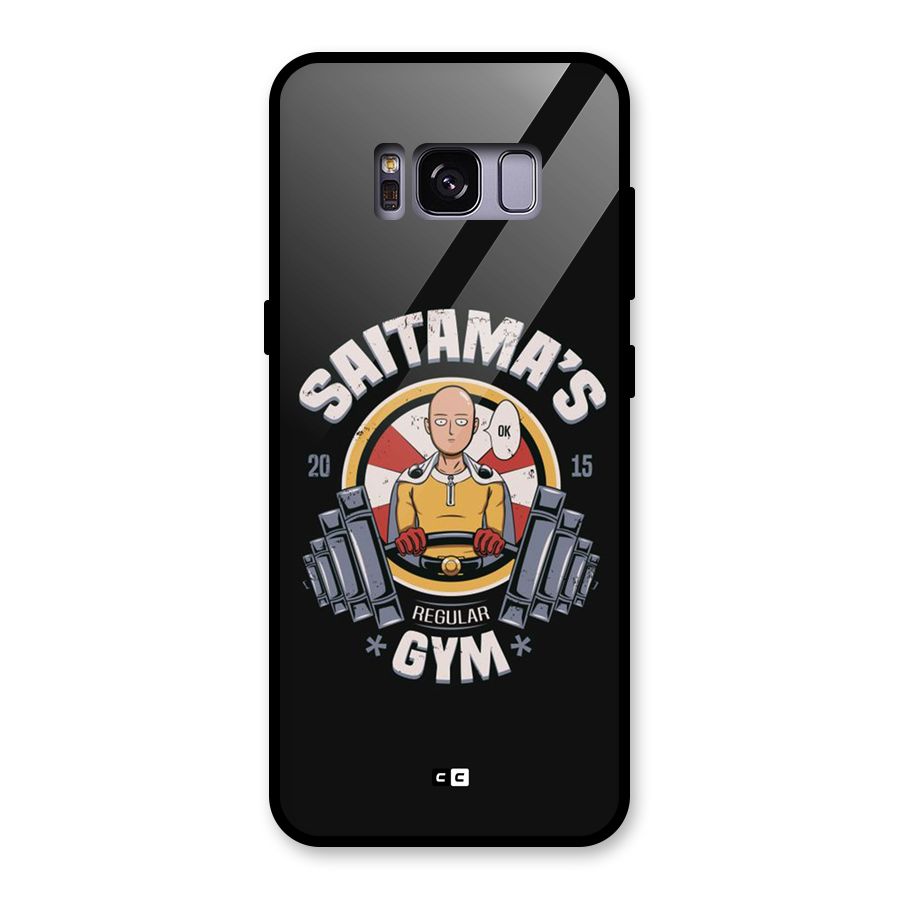 Saitama Gym Glass Back Case for Galaxy S8