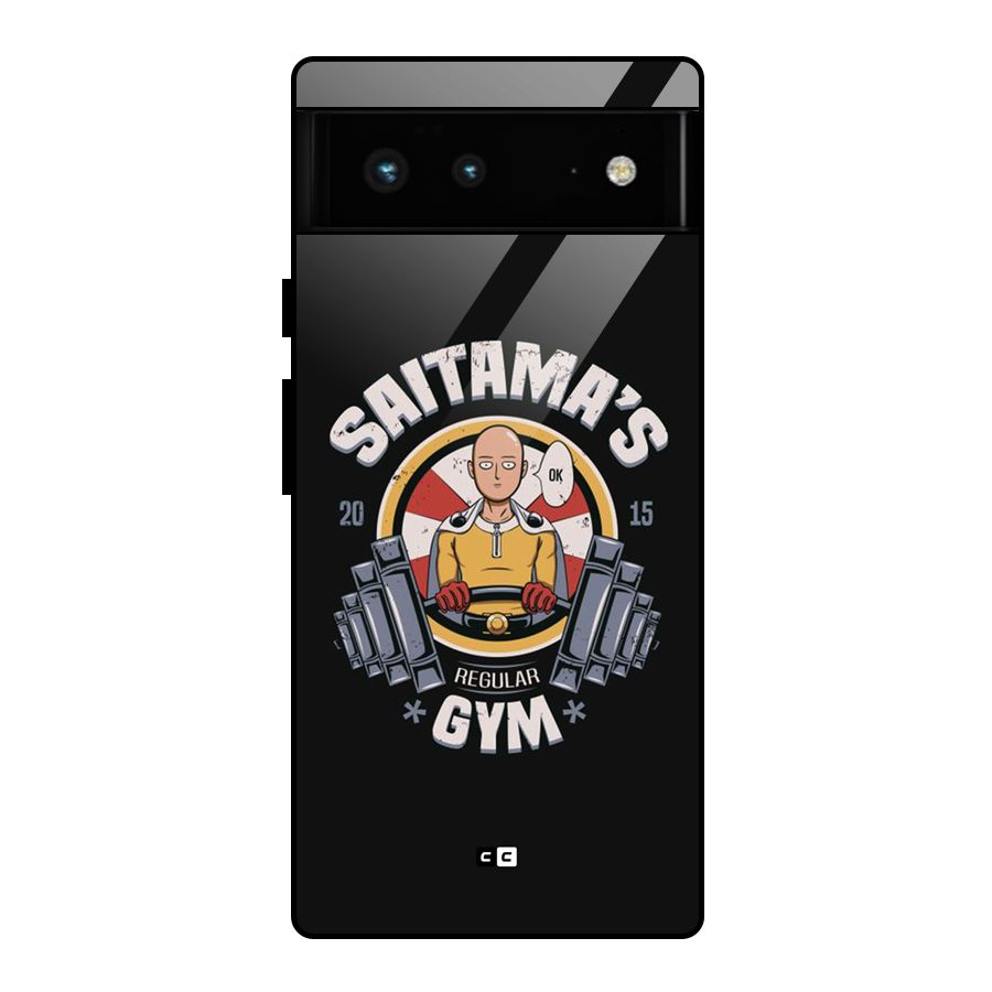 Saitama Gym Glass Back Case for Google Pixel 6