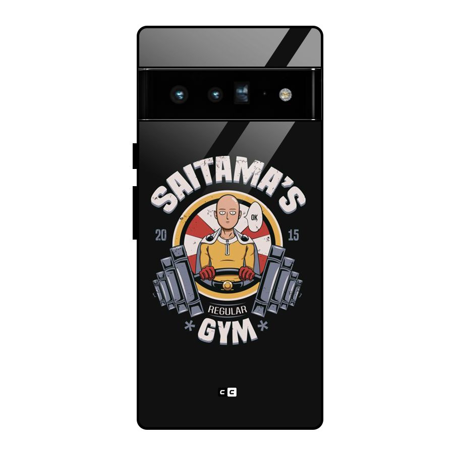 Saitama Gym Glass Back Case for Google Pixel 6 Pro