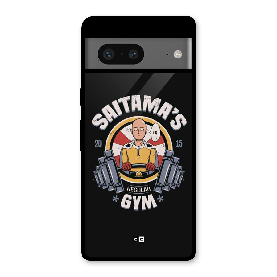 Saitama Gym Glass Back Case for Google Pixel 7