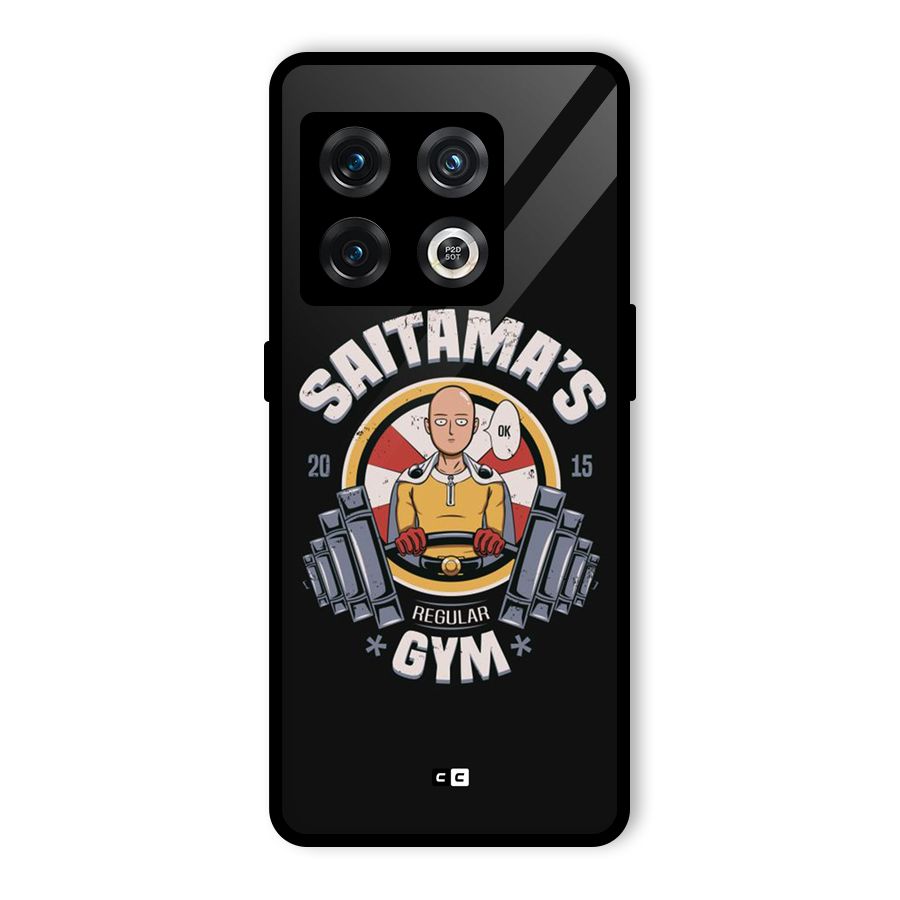 Saitama Gym Glass Back Case for OnePlus 10 Pro 5G