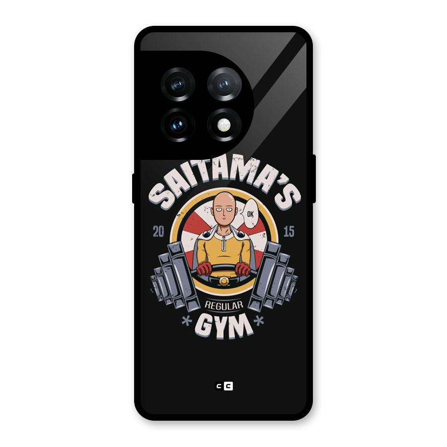 Saitama Gym Glass Back Case for OnePlus 11